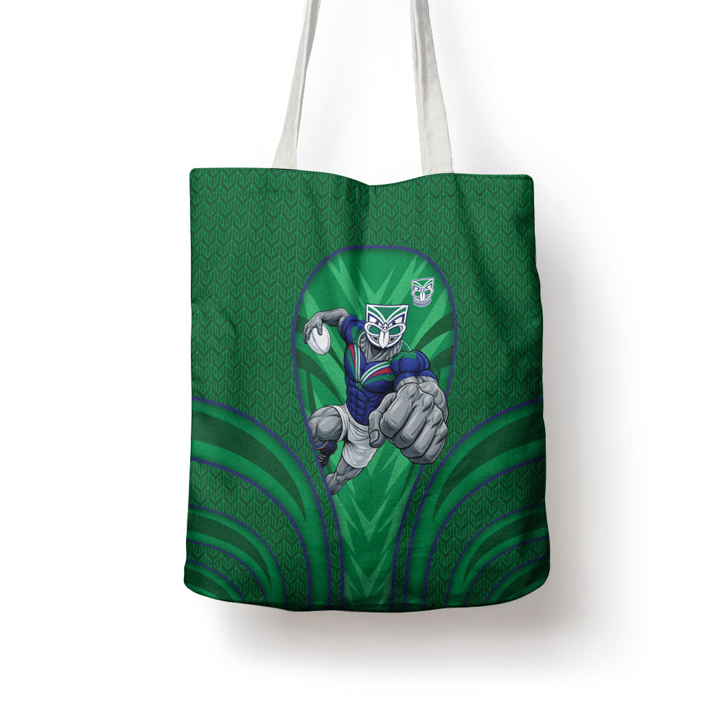 New Zealand Warriors Rugby Mascot Tote Bag Australian Rugby Culture - Tribal Inspired Warrior