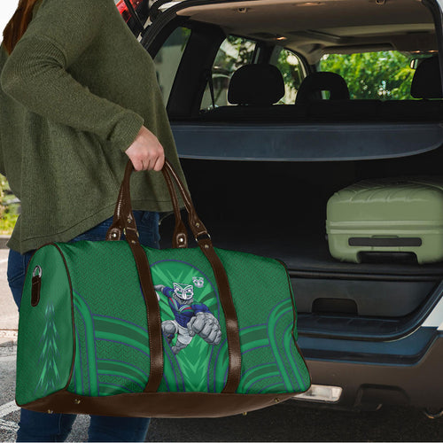 New Zealand Warriors Rugby Mascot Travel Bag Australian Rugby Culture - Tribal Inspired Warrior