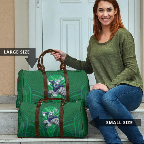New Zealand Warriors Rugby Mascot Travel Bag Australian Rugby Culture - Tribal Inspired Warrior
