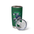 New Zealand Warriors Rugby Mascot Tumbler Cup Australian Rugby Culture - Tribal Inspired Warrior
