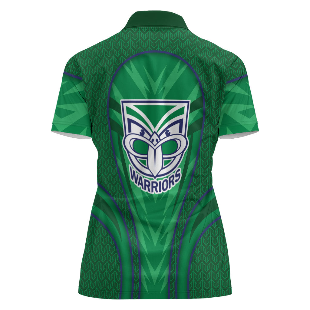 New Zealand Warriors Rugby Mascot Women Polo Shirt Australian Rugby Culture - Tribal Inspired Warrior