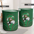 South Sydney Rabbitohs Rugby Mascot Laundry Basket Australian Rugby Culture - Tribal Inspired Bunny