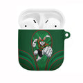South Sydney Rabbitohs Rugby Mascot AirPods Case Australian Rugby Culture - Tribal Inspired Bunny