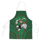 South Sydney Rabbitohs Rugby Mascot Apron Australian Rugby Culture - Tribal Inspired Bunny