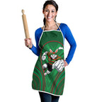 South Sydney Rabbitohs Rugby Mascot Apron Australian Rugby Culture - Tribal Inspired Bunny