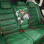 South Sydney Rabbitohs Rugby Mascot Back Car Seat Cover Australian Rugby Culture - Tribal Inspired Bunny
