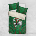 South Sydney Rabbitohs Rugby Mascot Bedding Set Australian Rugby Culture - Tribal Inspired Bunny