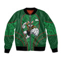 South Sydney Rabbitohs Rugby Mascot Bomber Jacket Australian Rugby Culture - Tribal Inspired Bunny