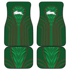 South Sydney Rabbitohs Rugby Mascot Car Mats Australian Rugby Culture - Tribal Inspired Bunny