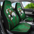 South Sydney Rabbitohs Rugby Mascot Car Seat Cover Australian Rugby Culture - Tribal Inspired Bunny