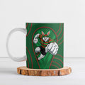 South Sydney Rabbitohs Rugby Mascot Ceramic Mug Australian Rugby Culture - Tribal Inspired Bunny