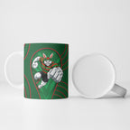 South Sydney Rabbitohs Rugby Mascot Ceramic Mug Australian Rugby Culture - Tribal Inspired Bunny