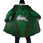 South Sydney Rabbitohs Rugby Mascot Cloak Australian Rugby Culture - Tribal Inspired Bunny