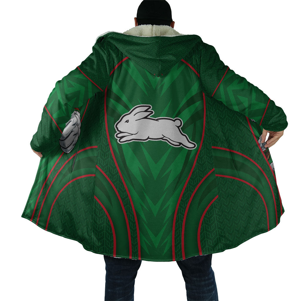 South Sydney Rabbitohs Rugby Mascot Cloak Australian Rugby Culture - Tribal Inspired Bunny