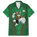 South Sydney Rabbitohs Rugby Mascot Hawaiian Shirt Australian Rugby Culture - Tribal Inspired Bunny