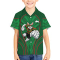 South Sydney Rabbitohs Rugby Mascot Kid Hawaiian Shirt Australian Rugby Culture - Tribal Inspired Bunny
