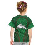 South Sydney Rabbitohs Rugby Mascot Kid T Shirt Australian Rugby Culture - Tribal Inspired Bunny