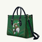 South Sydney Rabbitohs Rugby Mascot Leather Bag Australian Rugby Culture - Tribal Inspired Bunny