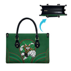 South Sydney Rabbitohs Rugby Mascot Leather Bag Australian Rugby Culture - Tribal Inspired Bunny
