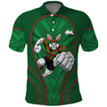 South Sydney Rabbitohs Rugby Mascot Polo Shirt Australian Rugby Culture - Tribal Inspired Bunny