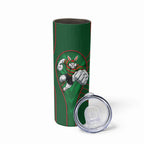 South Sydney Rabbitohs Rugby Mascot Skinny Tumbler Australian Rugby Culture - Tribal Inspired Bunny