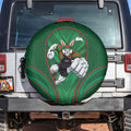 South Sydney Rabbitohs Rugby Mascot Spare Tire Cover Australian Rugby Culture - Tribal Inspired Bunny