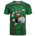South Sydney Rabbitohs Rugby Mascot T Shirt Australian Rugby Culture - Tribal Inspired Bunny