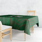 South Sydney Rabbitohs Rugby Mascot Tablecloth Australian Rugby Culture - Tribal Inspired Bunny