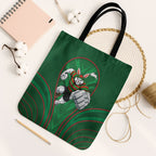 South Sydney Rabbitohs Rugby Mascot Tote Bag Australian Rugby Culture - Tribal Inspired Bunny