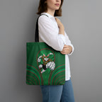 South Sydney Rabbitohs Rugby Mascot Tote Bag Australian Rugby Culture - Tribal Inspired Bunny