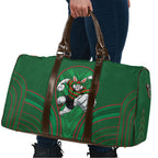 South Sydney Rabbitohs Rugby Mascot Travel Bag Australian Rugby Culture - Tribal Inspired Bunny