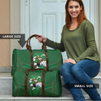 South Sydney Rabbitohs Rugby Mascot Travel Bag Australian Rugby Culture - Tribal Inspired Bunny