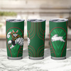 South Sydney Rabbitohs Rugby Mascot Tumbler Cup Australian Rugby Culture - Tribal Inspired Bunny