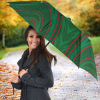 South Sydney Rabbitohs Rugby Mascot Umbrella Australian Rugby Culture - Tribal Inspired Bunny