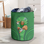 Canberra Raiders Rugby Mascot Laundry Basket Australian Rugby Culture - Tribal Inspired Viking Warrior