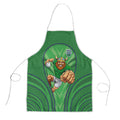 Canberra Raiders Rugby Mascot Apron Australian Rugby Culture - Tribal Inspired Viking Warrior