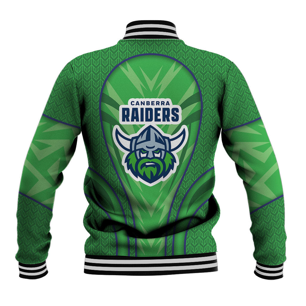 Canberra Raiders Rugby Mascot Baseball Jacket Australian Rugby Culture - Tribal Inspired Viking Warrior