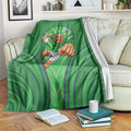 Canberra Raiders Rugby Mascot Blanket Australian Rugby Culture - Tribal Inspired Viking Warrior