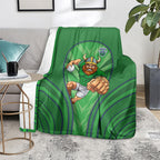 Canberra Raiders Rugby Mascot Blanket Australian Rugby Culture - Tribal Inspired Viking Warrior