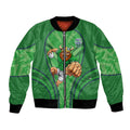 Canberra Raiders Rugby Mascot Bomber Jacket Australian Rugby Culture - Tribal Inspired Viking Warrior