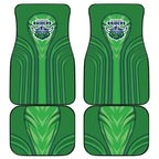 Canberra Raiders Rugby Mascot Car Mats Australian Rugby Culture - Tribal Inspired Viking Warrior