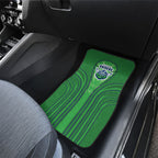 Canberra Raiders Rugby Mascot Car Mats Australian Rugby Culture - Tribal Inspired Viking Warrior