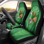 Canberra Raiders Rugby Mascot Car Seat Cover Australian Rugby Culture - Tribal Inspired Viking Warrior