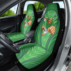 Canberra Raiders Rugby Mascot Car Seat Cover Australian Rugby Culture - Tribal Inspired Viking Warrior