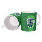 Canberra Raiders Rugby Mascot Ceramic Mug Australian Rugby Culture - Tribal Inspired Viking Warrior