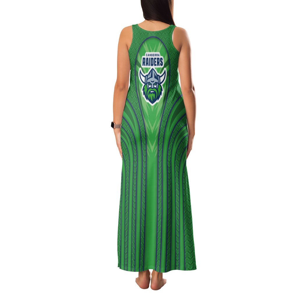 Canberra Raiders Rugby Mascot Family Matching Tank Maxi Dress and Hawaiian Shirt Australian Rugby Culture - Tribal Inspired Viking Warrior