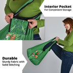 Canberra Raiders Rugby Mascot Grocery Bag Australian Rugby Culture - Tribal Inspired Viking Warrior