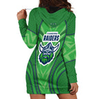 Canberra Raiders Rugby Mascot Hoodie Dress Australian Rugby Culture - Tribal Inspired Viking Warrior