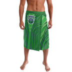 Canberra Raiders Rugby Mascot Lavalava Australian Rugby Culture - Tribal Inspired Viking Warrior