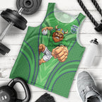 Canberra Raiders Rugby Mascot Men Tank Top Australian Rugby Culture - Tribal Inspired Viking Warrior